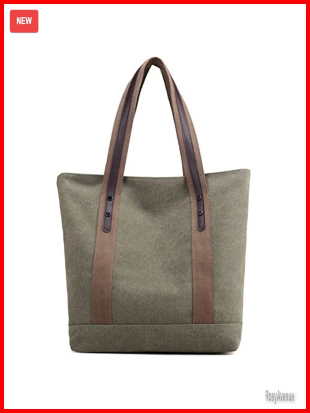 Canvas Shoulder Bag Retro Casual Tote Handbag Work Bag
